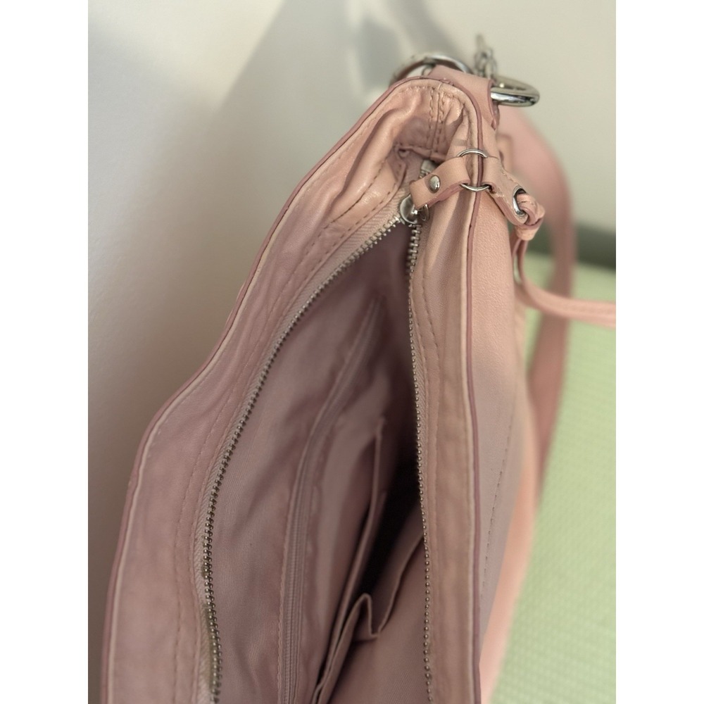 Coach Leather Hobo Bag in Dusty Pink - Picture 6 of 14